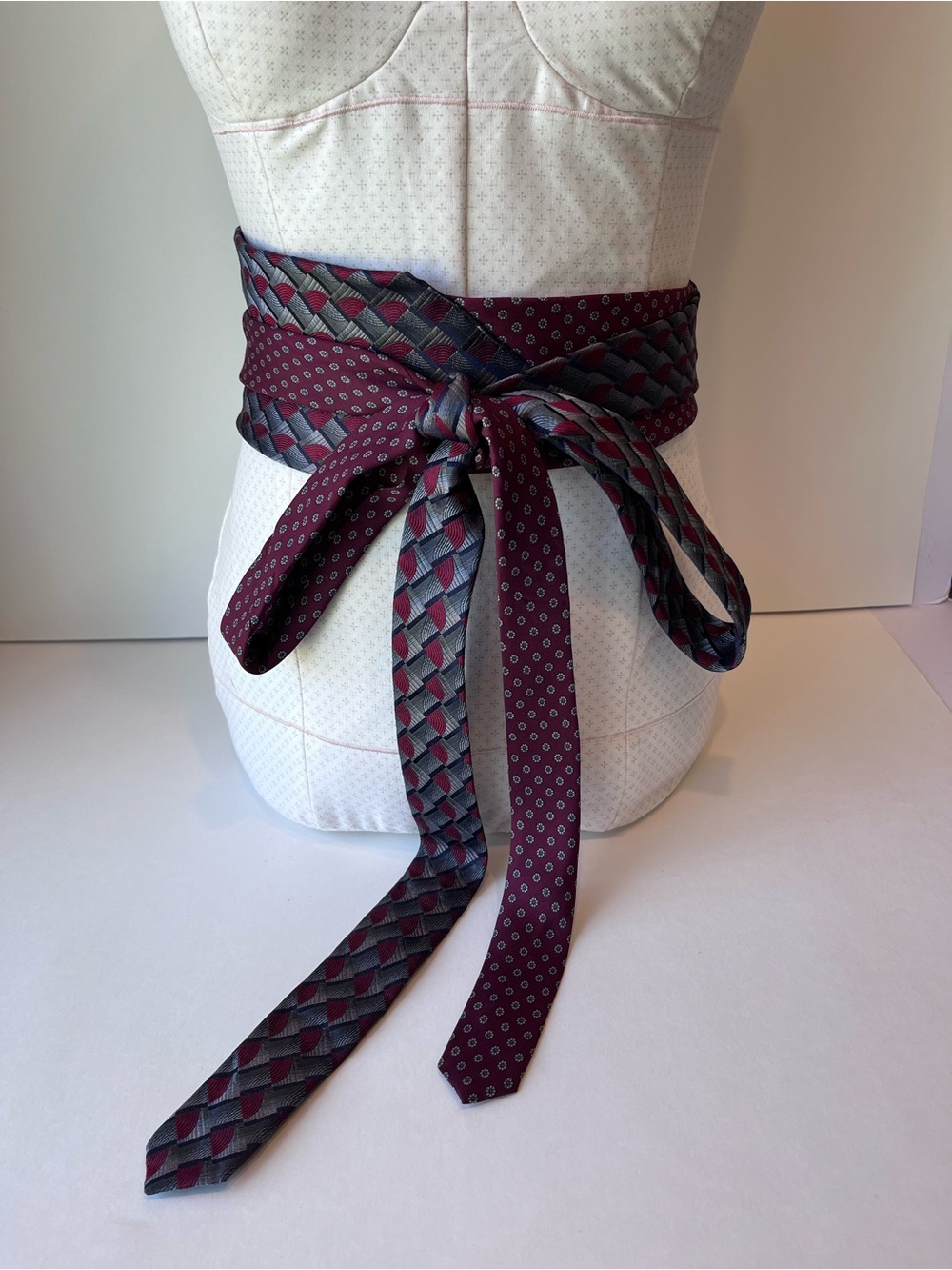 Upcycled Obi Belt Men’s Silk Tie